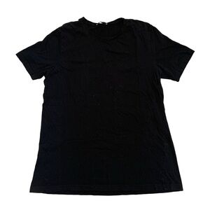 ZARA Black Short Sleeve Crewneck T-shirt Size Large